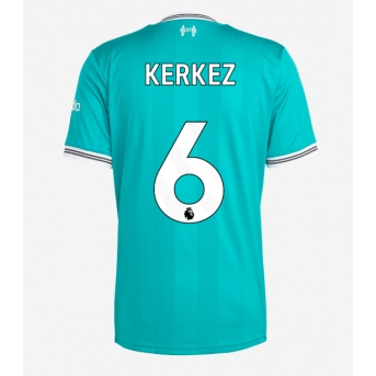 Billige Fotballdrakt Liverpool Milos Kerkez #6 Replika Tredjedrakt 2025-26 Kortermet